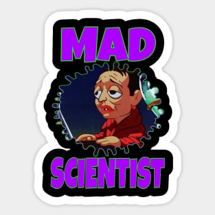 MAD SCIENTIST Sticker